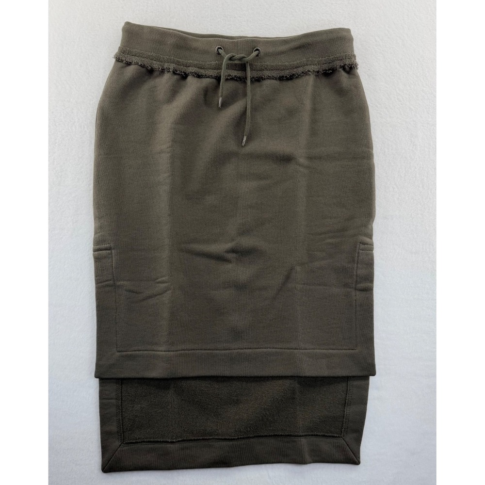 Grey State Lena Skirt - Size 1 (US SMALL) - Desert Palm Cotton Drawstring HI-Lo